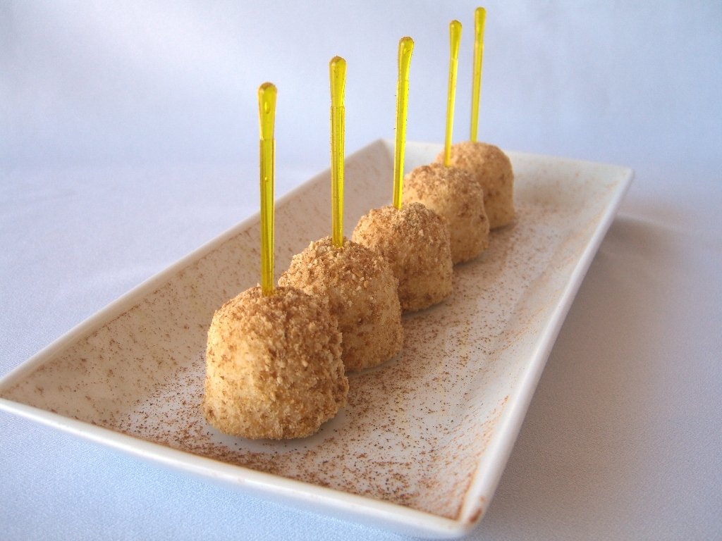 Croquetes d’arròs amb llet