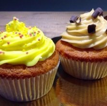 Cupcakes de naranja y chocolate