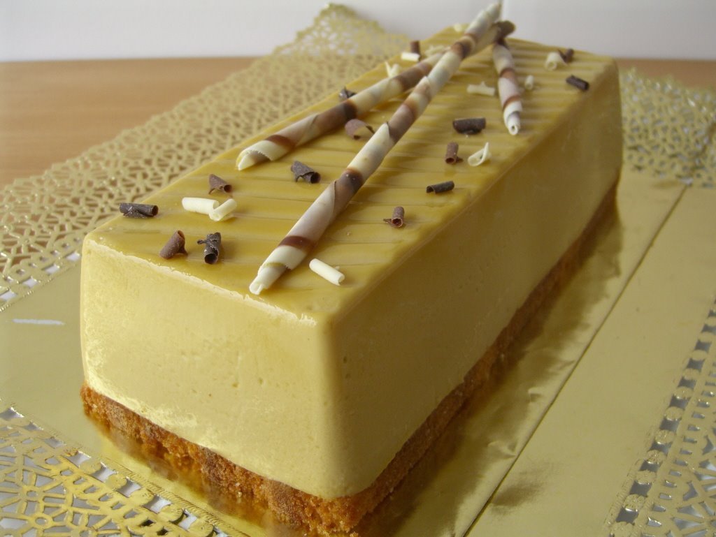 pastís ràpid de cafè amb caramel