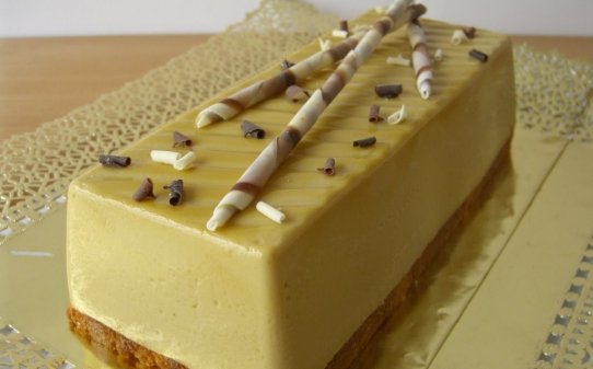 Pastel rápido de café con caramelo