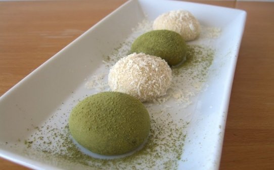 Daifuku mochi: pasteles de arroz del Japón