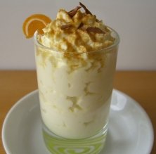 Escuma de crema cremada