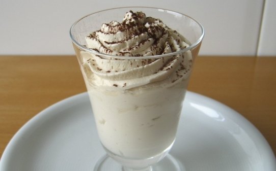 Espuma de tiramisú