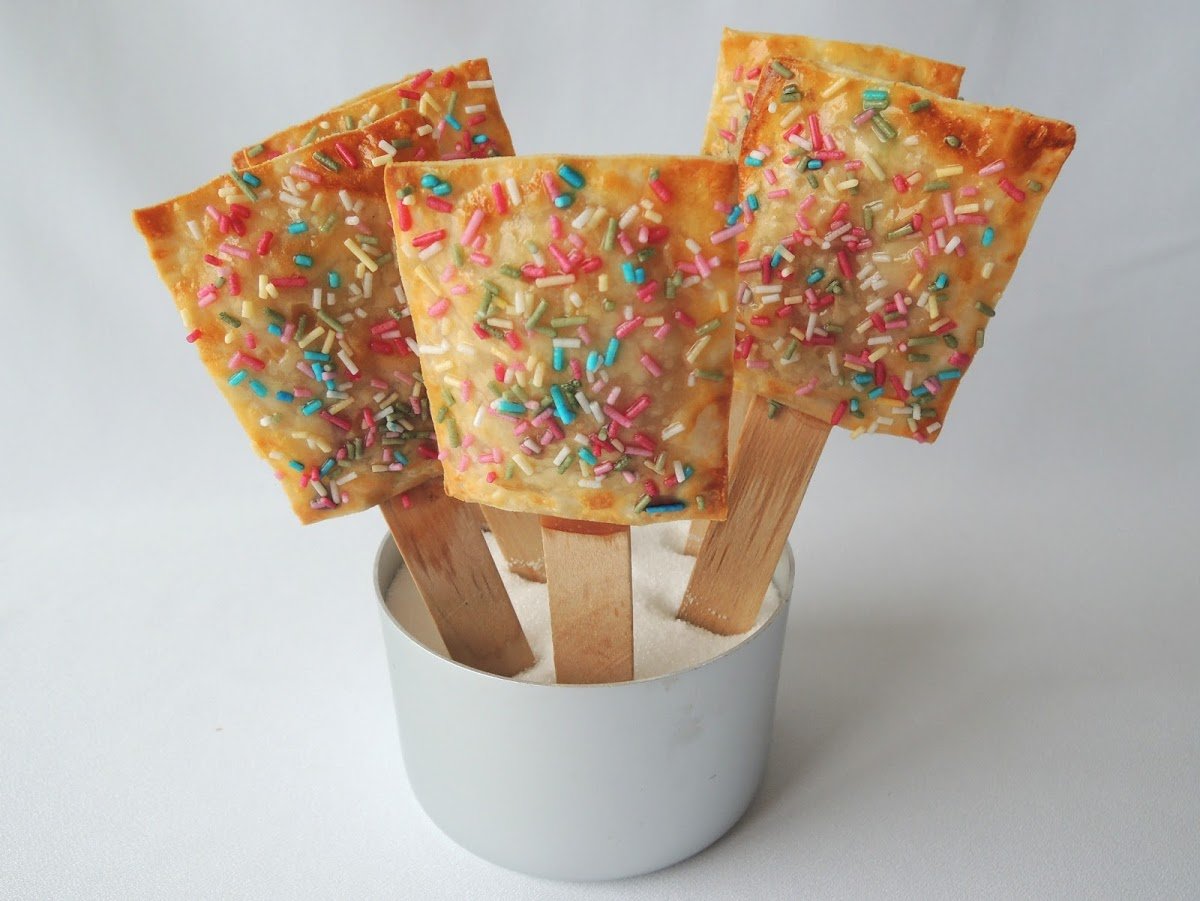 Pastissets en “popsicle”
