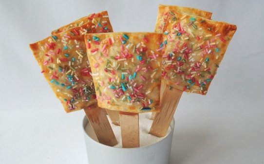 Pastelitos en popsicle