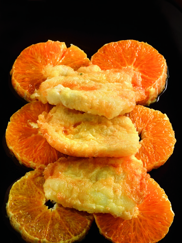 Bacalao con naranja