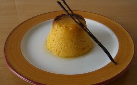 Flan de calabaza