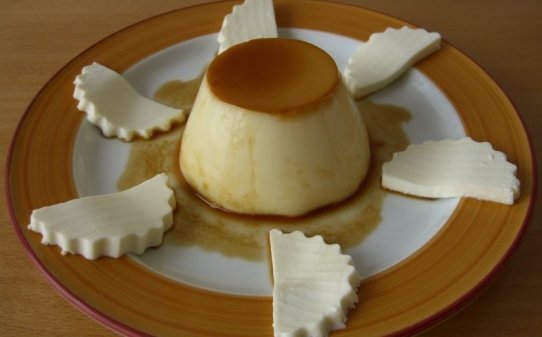 Flan de queso fresco