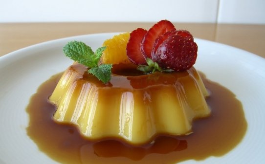 Flan de Moscat de Ribesaltes