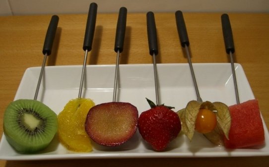 Fruites per a la fondue