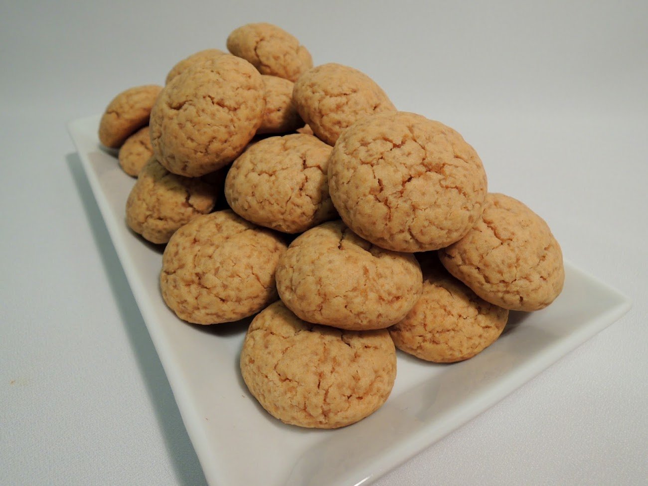 Galetes 'craquelé' de mel i anís