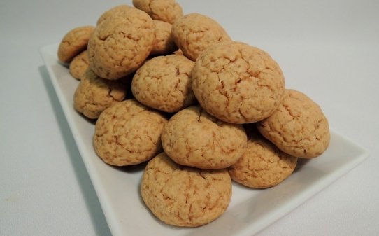 Galletas craquelé de miel y anís