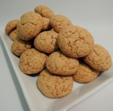 Galletas 'craquelé' de miel y anís