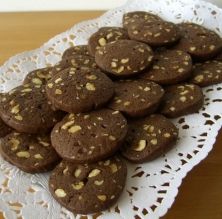 Galletas de avellana y chocolate