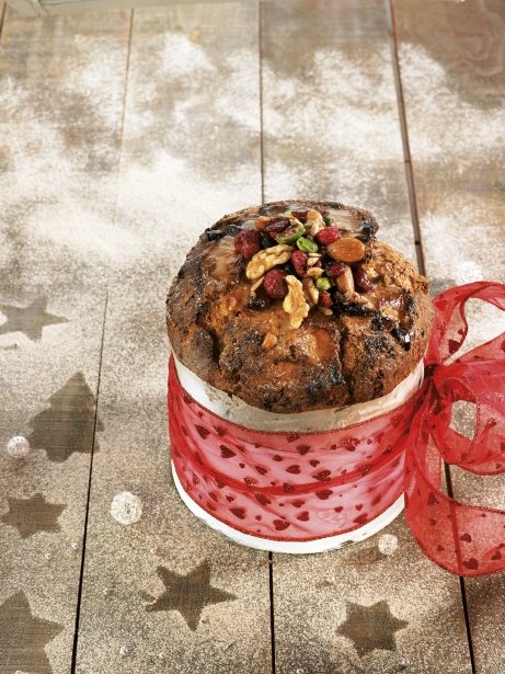 Panettone con frutos secos