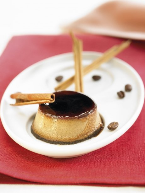 Flan de café