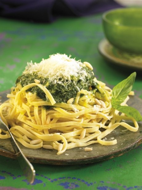 Pasta con pesto