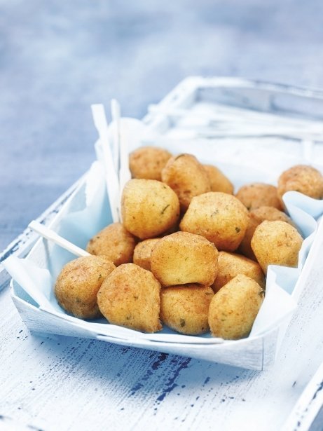 Buñuelos de bacalao