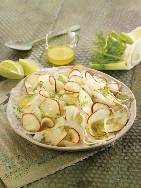 Ensalada de hinojo y manzana