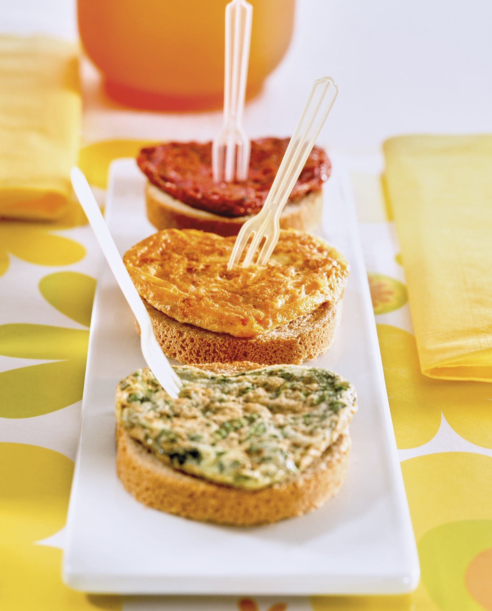 Tortilla con forma de corazón