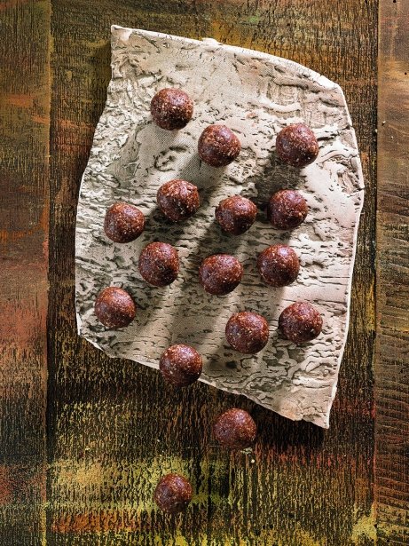 Quetzalcóatl: trufas de semillas y especias