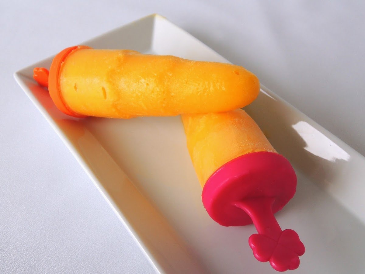 Polos de mango i llimona