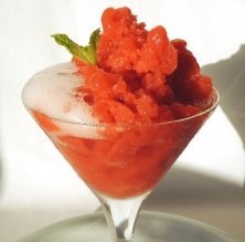 Granizado de frutas con cava