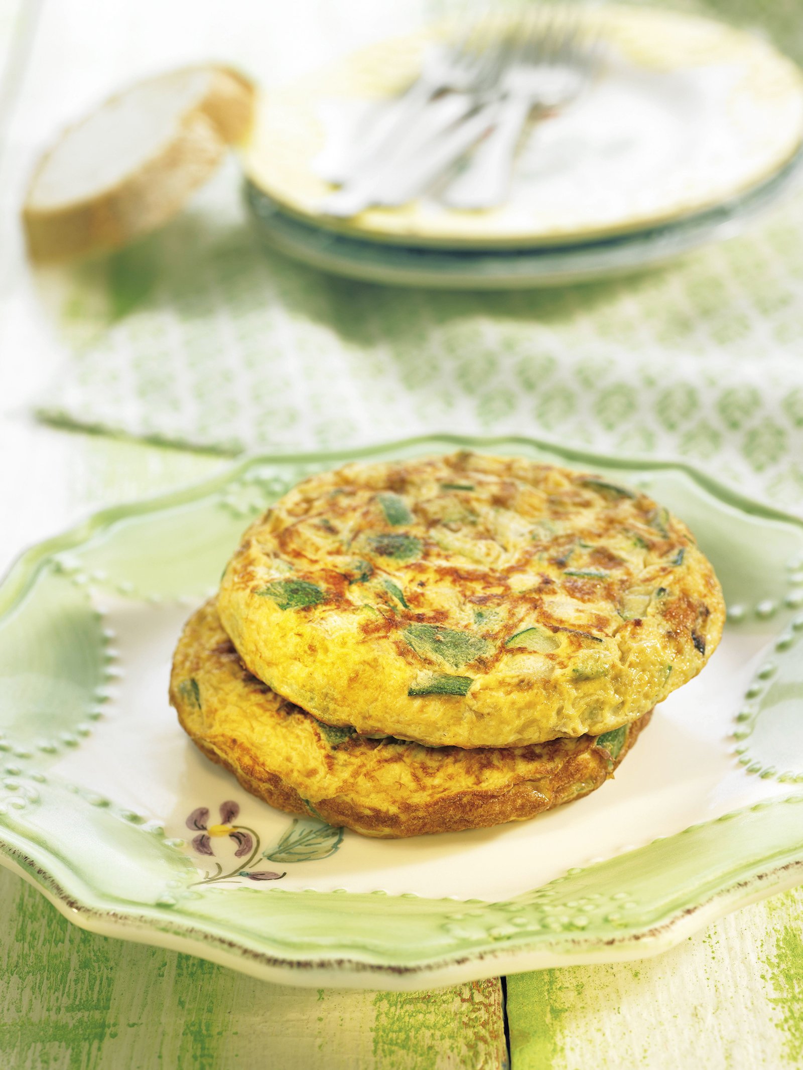 Truita de patates i carbassó