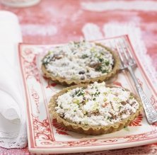 Cassoletes de ricotta y verduras