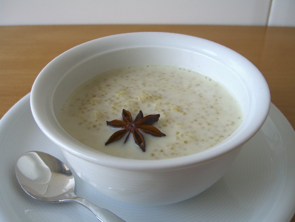 Quinoa amb llet de soja i anís