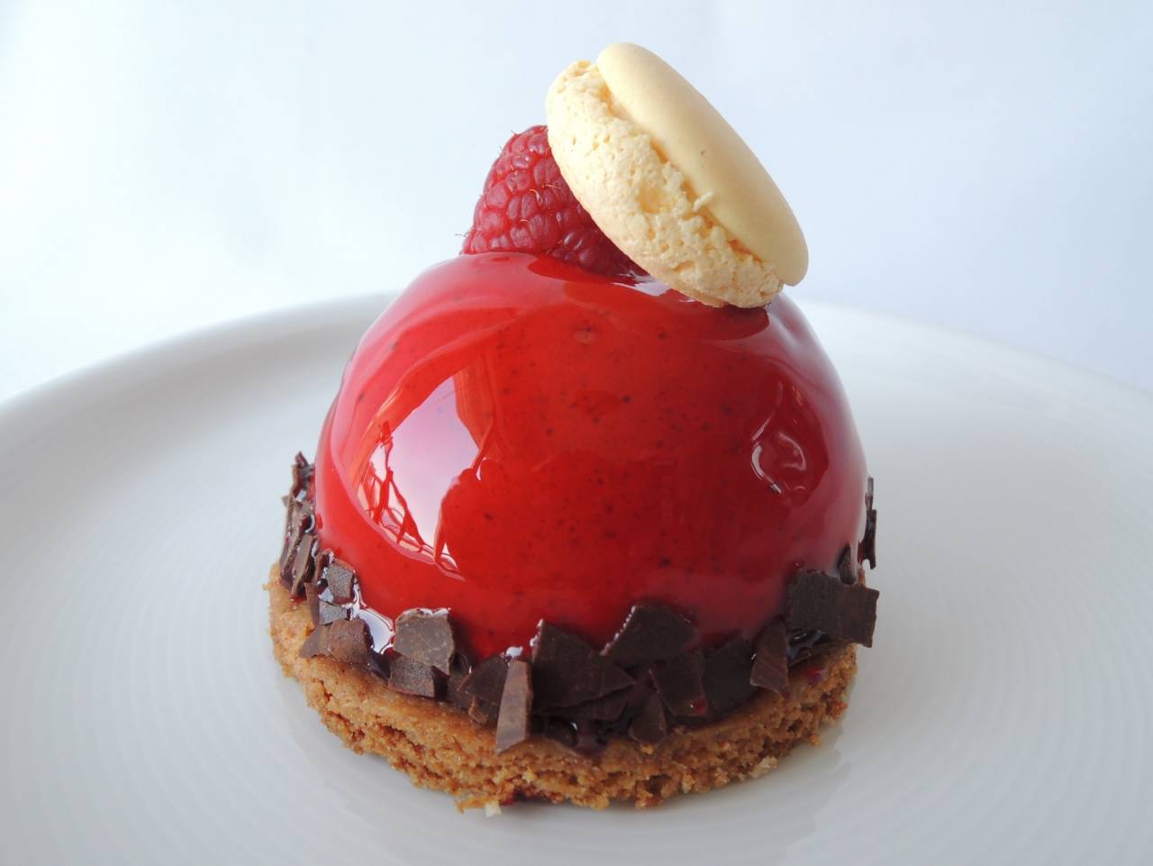 Semiesfera de gerds i fruita de la passió