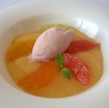 Sopa de naranja
