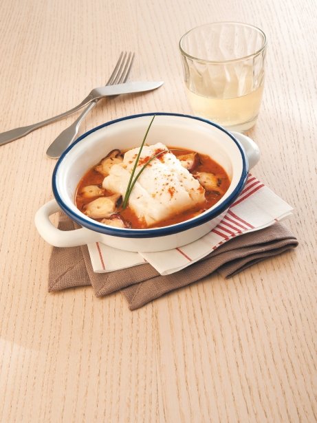 Bacalao con pulpo a la gallega