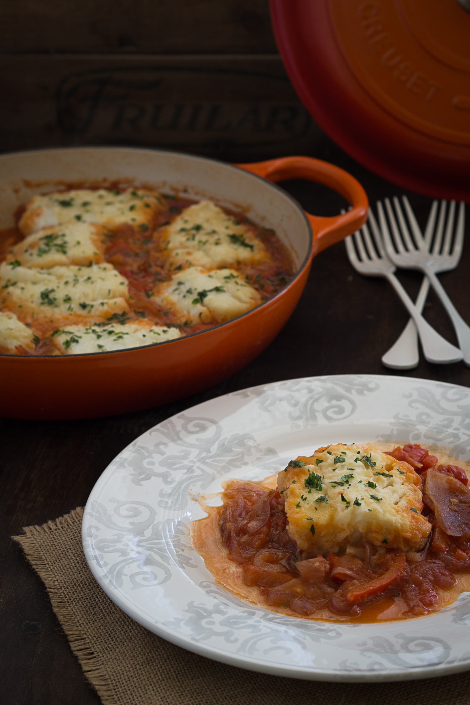 Bacallà a la biscaïna