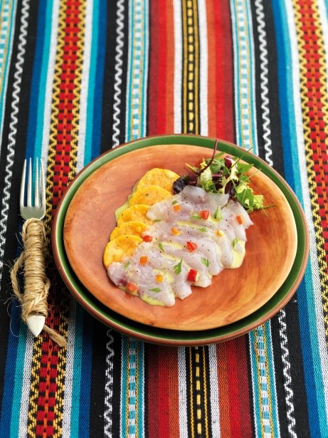 Tiradito de dorada