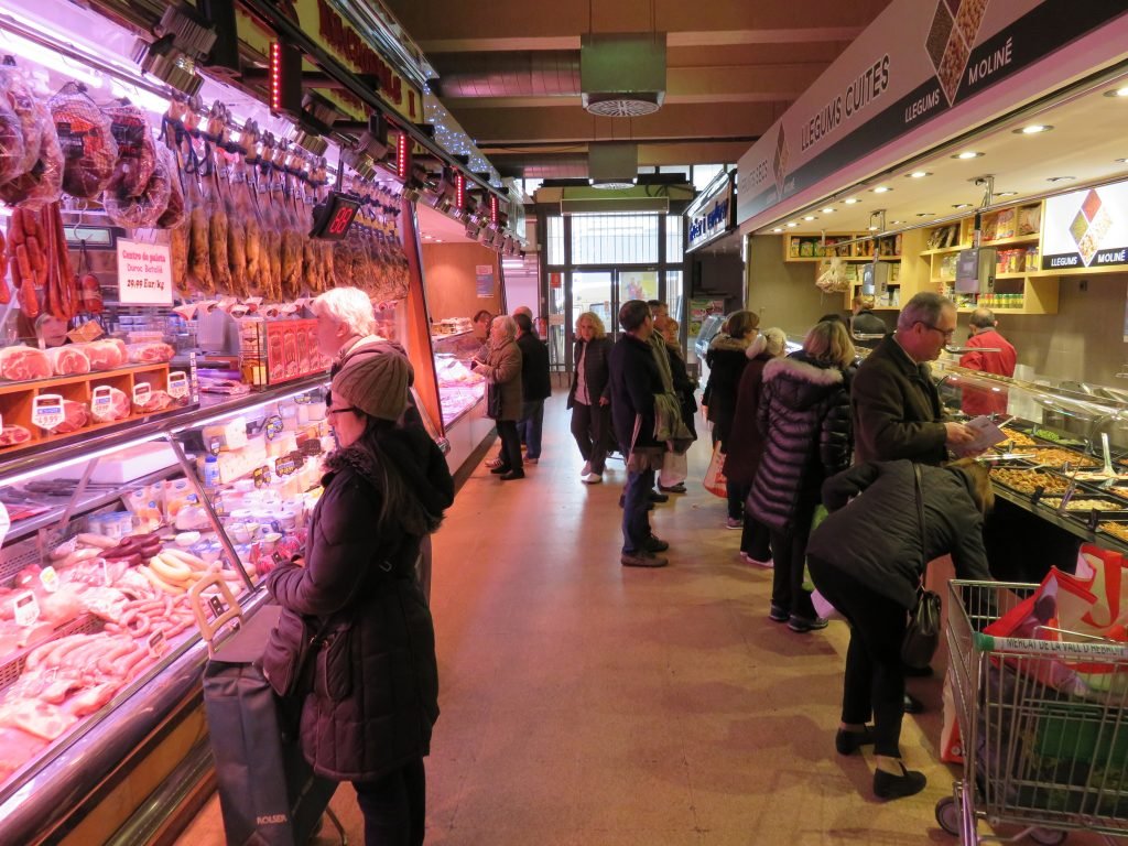 El Mercat de la Vall d'Hebron antes de la reforma que ha empezado en 2017