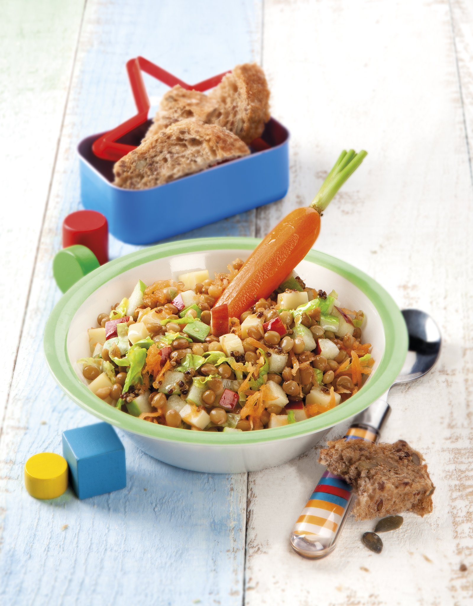 Ensalada de lentejas