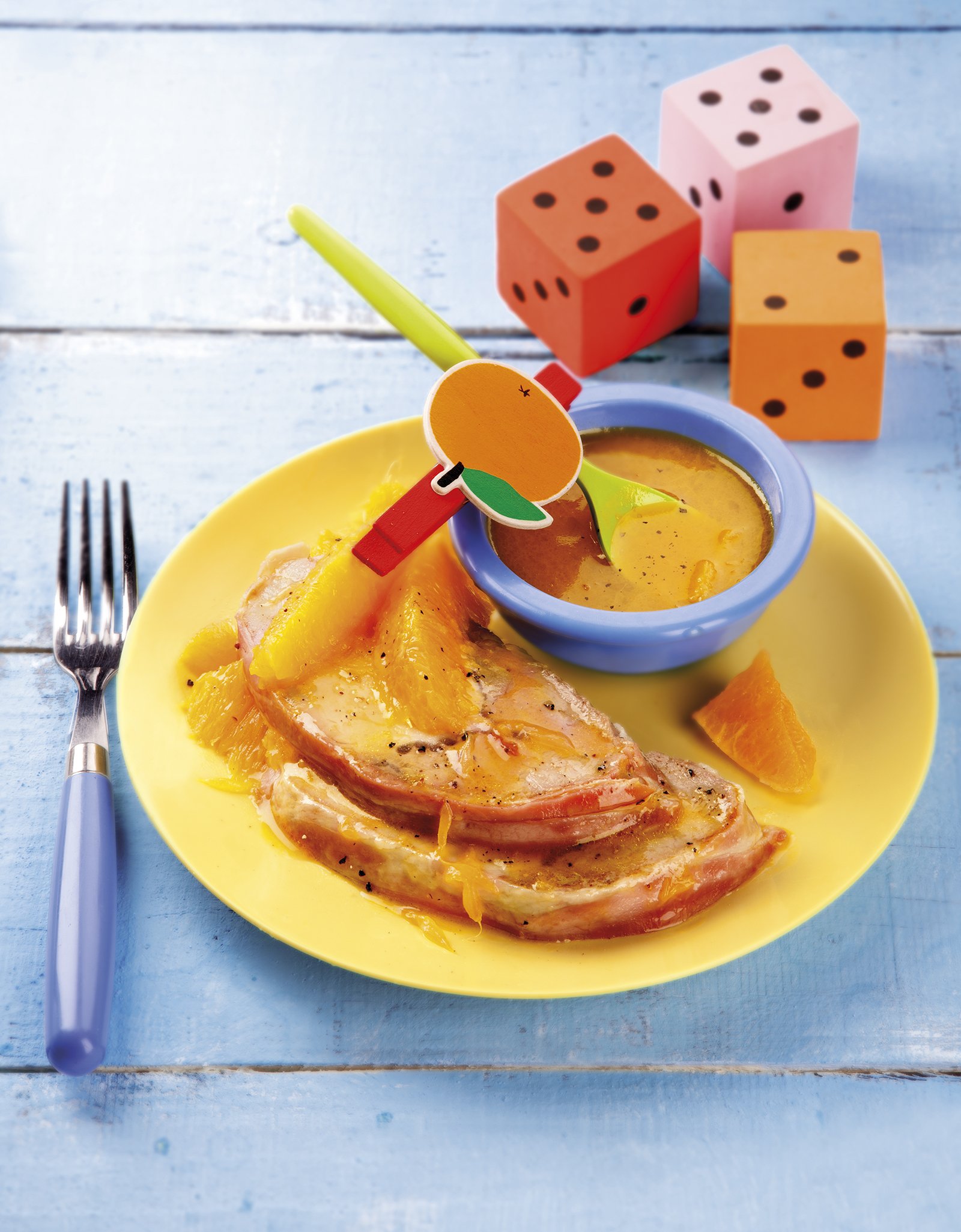 Llom a la sal amb taronja