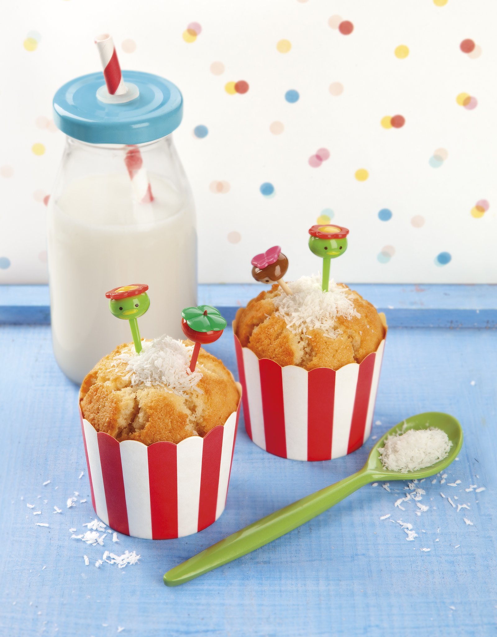 Pan de pellizco de claras con coco