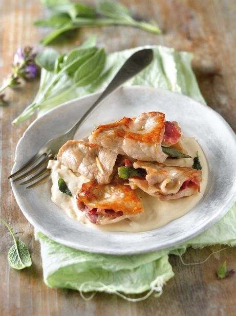 Escalopes de cerdo a la italiana