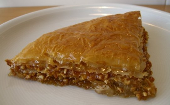 Baklava de cabello de ángel