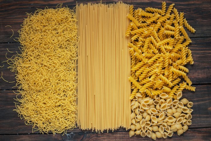 Diversos tipus de pasta / Thinkstock