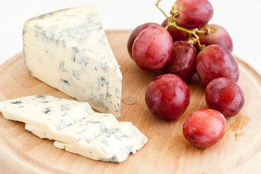 Roquefort con uva / Thinkstock