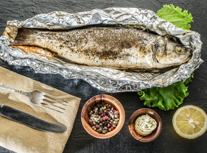 Lubina cocinada / Thinkstock