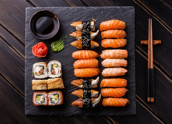 Taula variada de sushi / Thinkstock