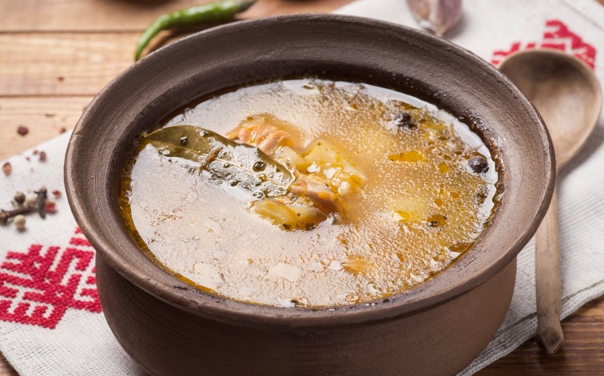 Caldo de pescado