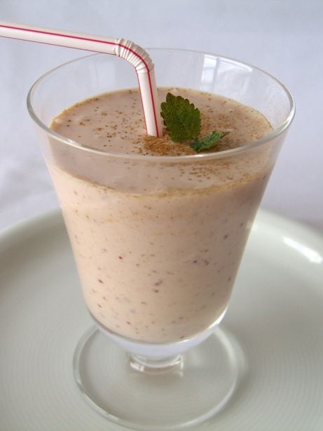 Batido de higos, plátano y kéfir