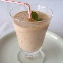 Batido de higos, plátano y kéfir