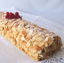 Brazo de gitano de turrón