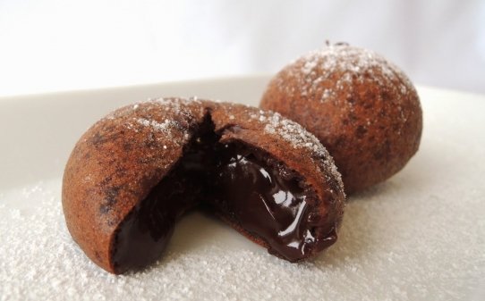 Buñuelos de chocolate